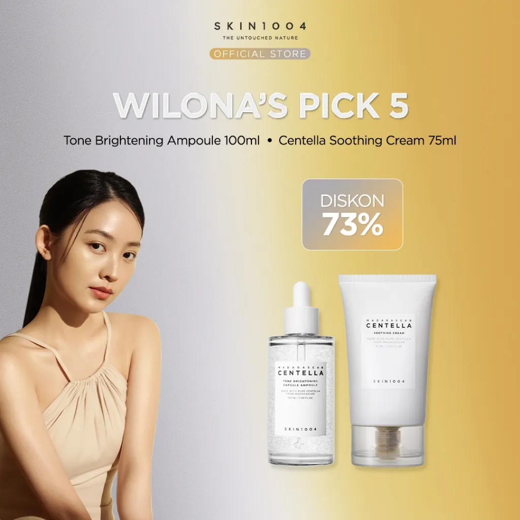 [Wilona's Pick] Tone Brightening Capsule Ampoule 100ml + Centella Soothing Cream 75ml
