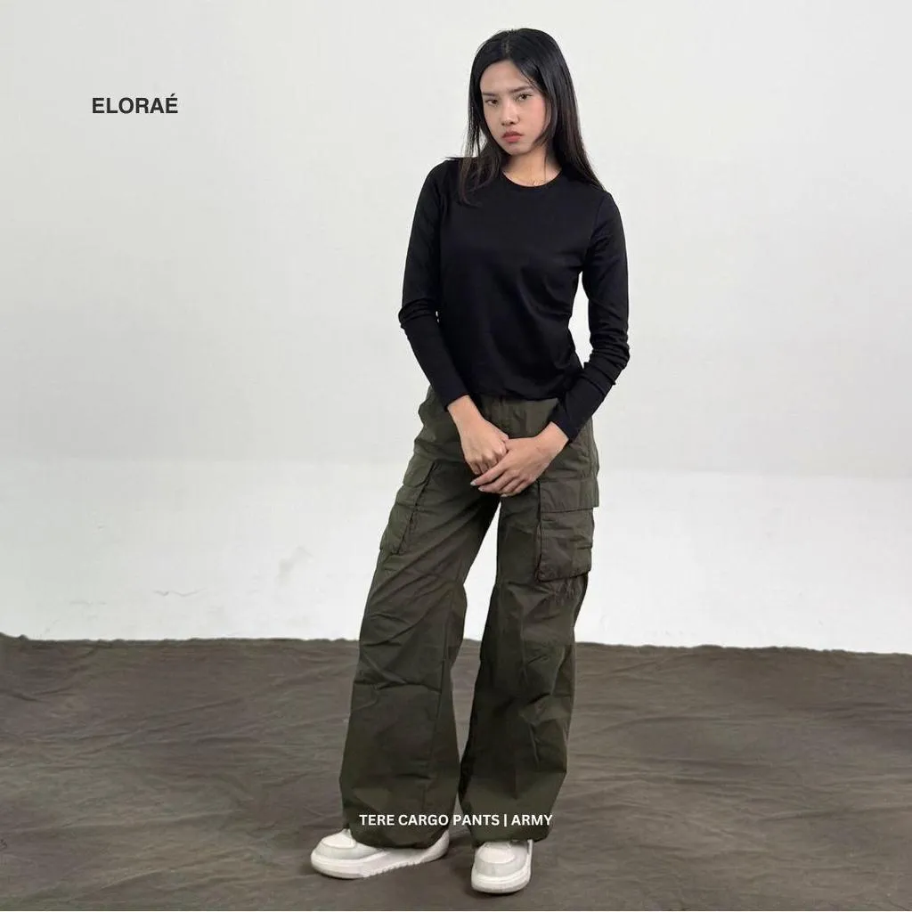 ELORAÉ Tere Cargo Pants Cotton Nylon | Celana Cargo Trekking Cepat Kering