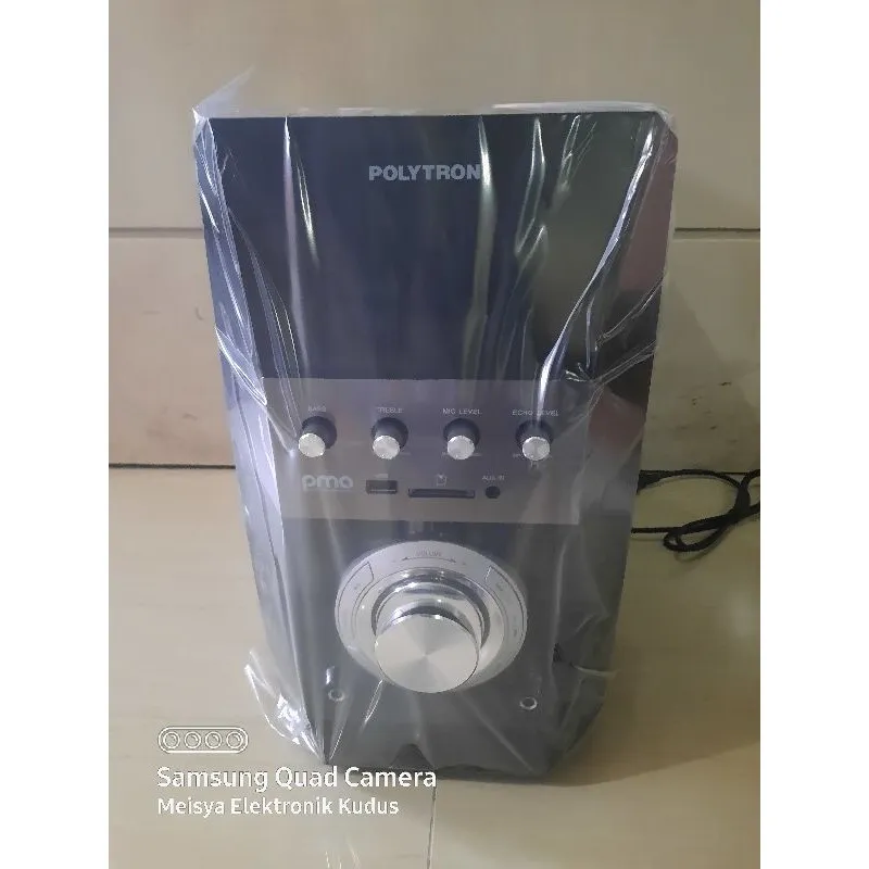 SUBWOFER AKTIF POLYTRON PMA 9522 (SUBWOOFER AJA TANPA SPEAKER KANAN KIRI)