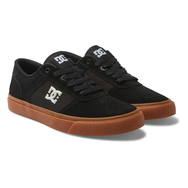 DC Mens Teknic Black/Gum Vulcanized Shoe