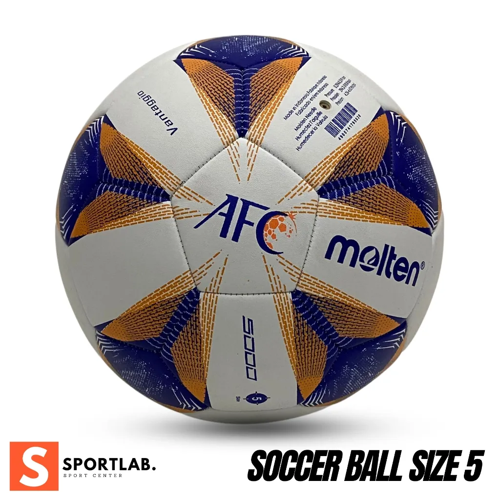 Bola sepak size 5 bola kaki molten 5000 bola kaki size 5 jahit mesin premium