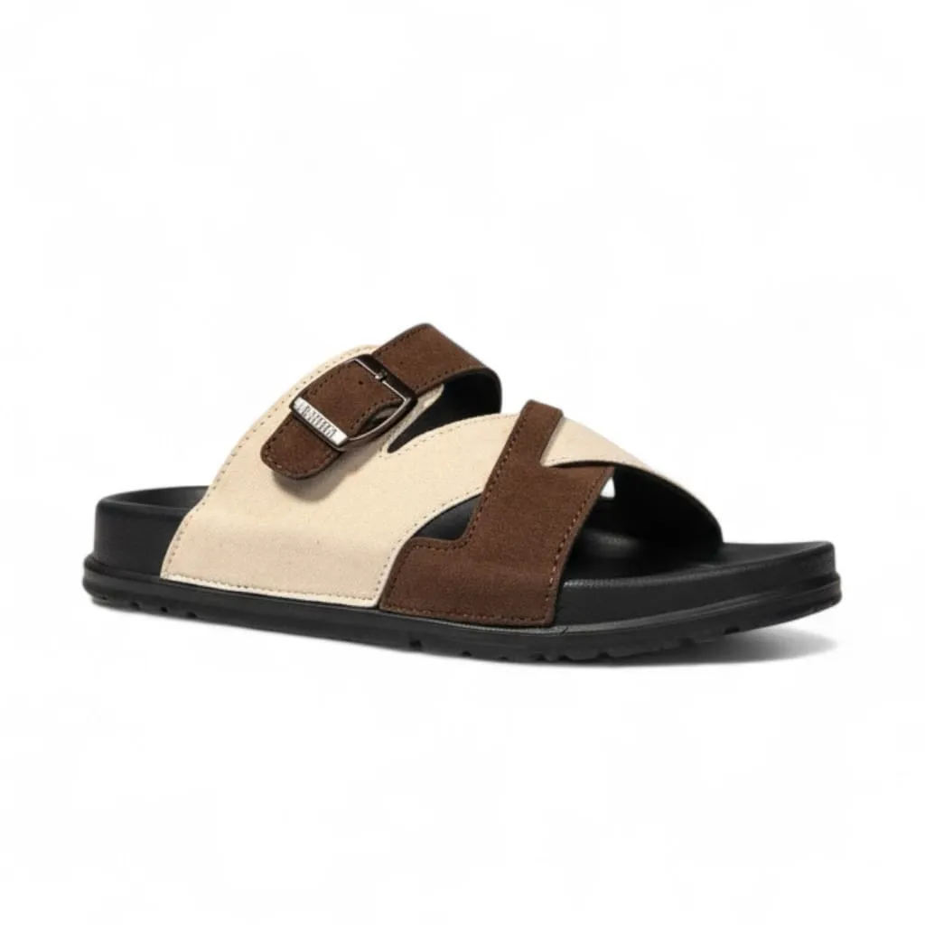 Finetic Sandal Wanita Platform Kekinian Bludru Kimy Series Warna Kombinasi Terbaru