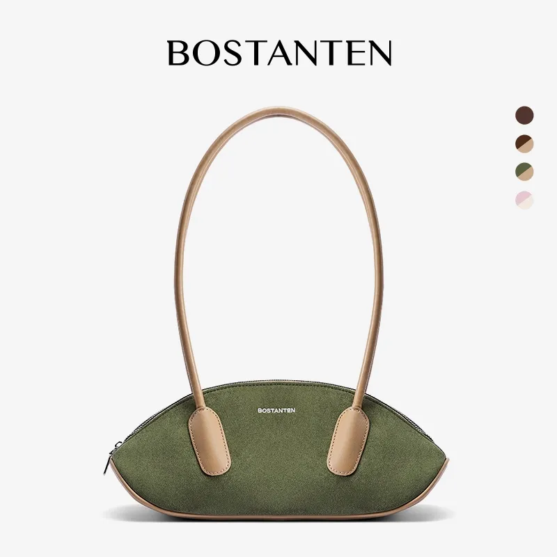 [Flora Bag] BOSTANTEN Tas Wanita Kecil Shoulder Bag Mini Tas Bahu Fashion Cewek Tas Tangan Fashion Tas Rugby