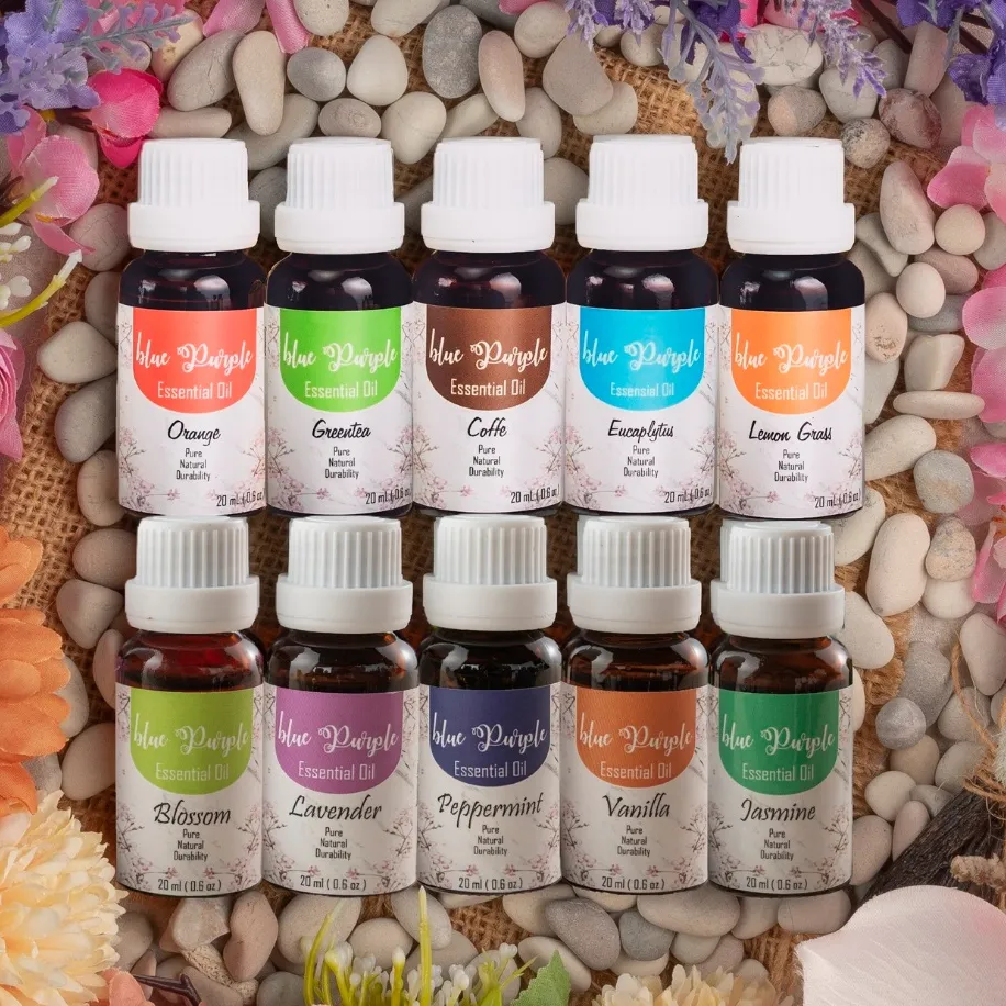 Sale BluePurple Essential Oil / Aromatherapy / Aroma Terapi / Minyak Essensial / Pengharum Ruangan