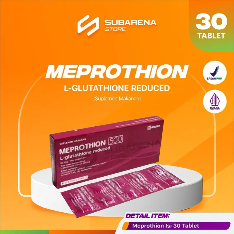 MEPROTHION 500 mg L-glutathione reduced