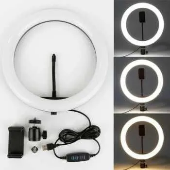 Lampu LED Ring light 26cm make up / vlog Termurah