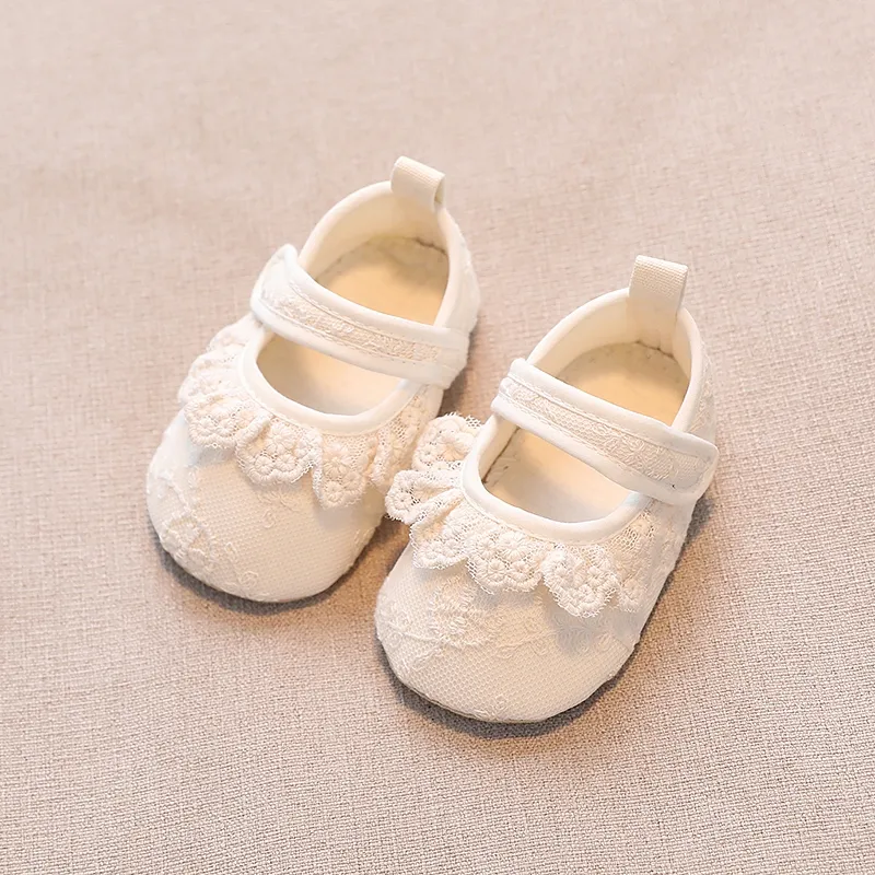 [4.4 SALE] MyLittleBaby [3-18 Bulan] - SPB002 - Sepatu Bayi Prewalker / Sepatu Bayi Bunga / Sepatu Bayi Lucu / Sepatu Bayi Anti Slip / Sepatu Bayi Premium / Sepatu Bayi Perempuan