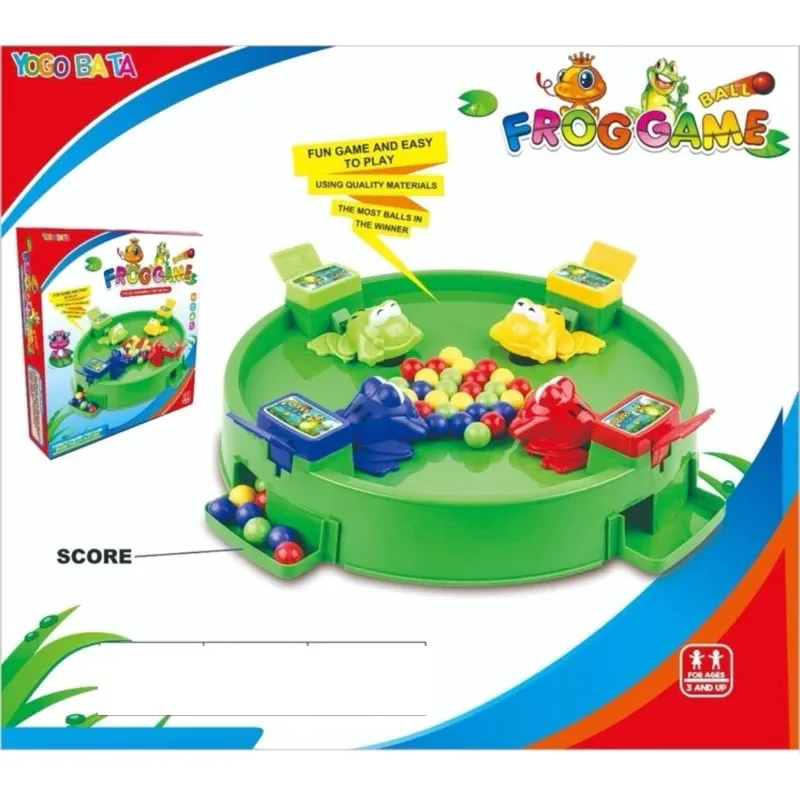 CBD Family Game Mainan Hungry Frog  Kodok Katak Makan Bola Permainan Keluarga Anak Kumpul Teman Seru