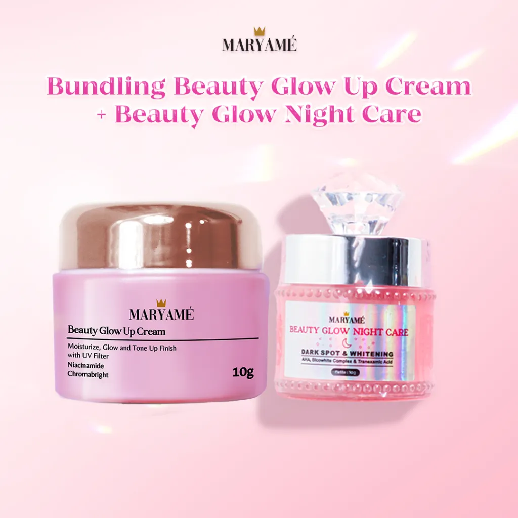MARYAME Bundling Beauty Glow Up Cream & Beauty Glow Night Care