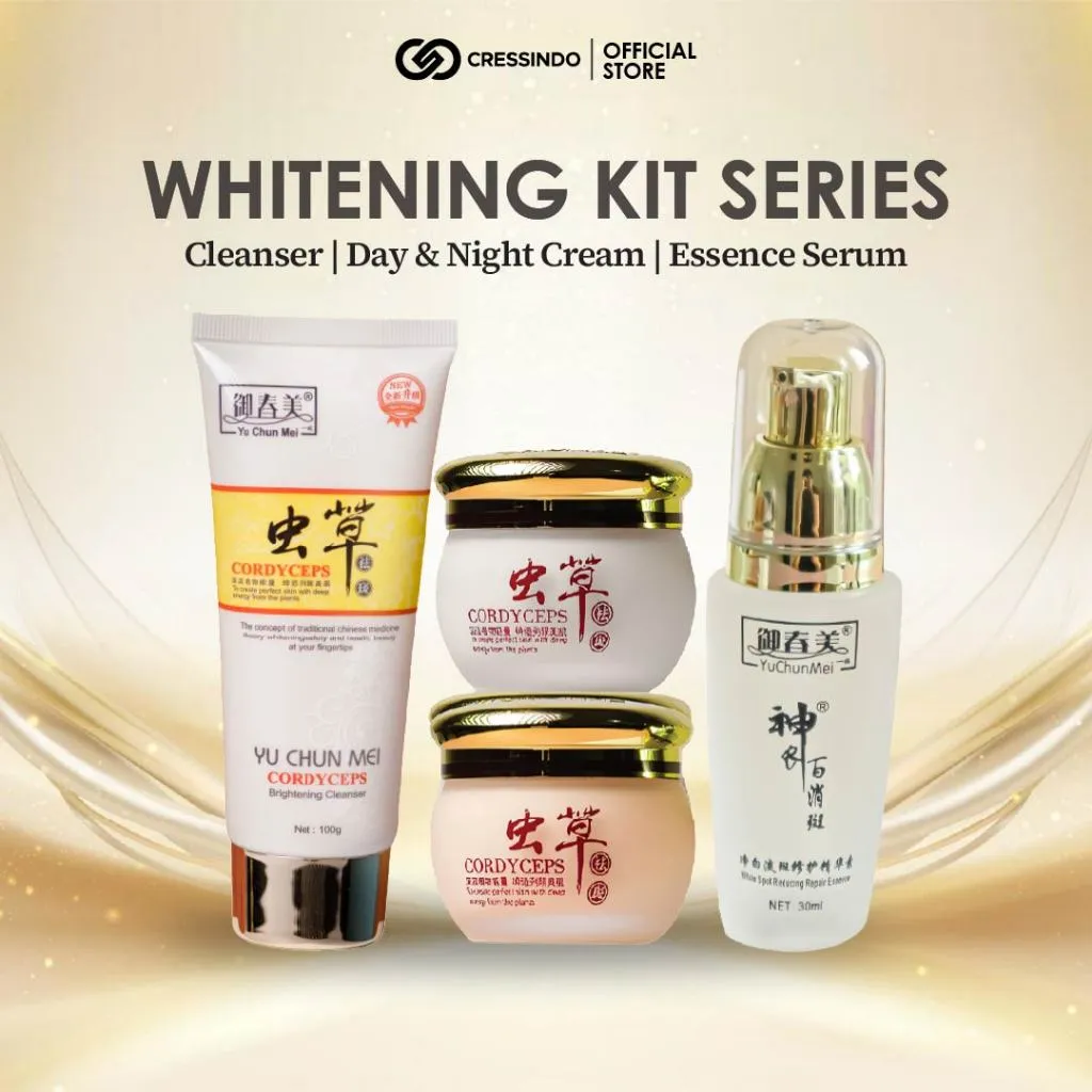 [BPOM ORIGINAL LOKAL] YU CHUN MEI Cordyceps Whitening Kit