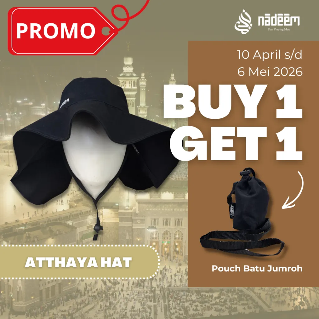 Nadeem - Atthaya Bucket Hat Topi Umroh Haji Premium