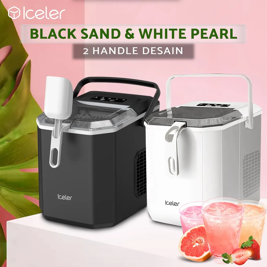 Iceler Mesin Es Portable Ice Maker 12 Kg per Hari