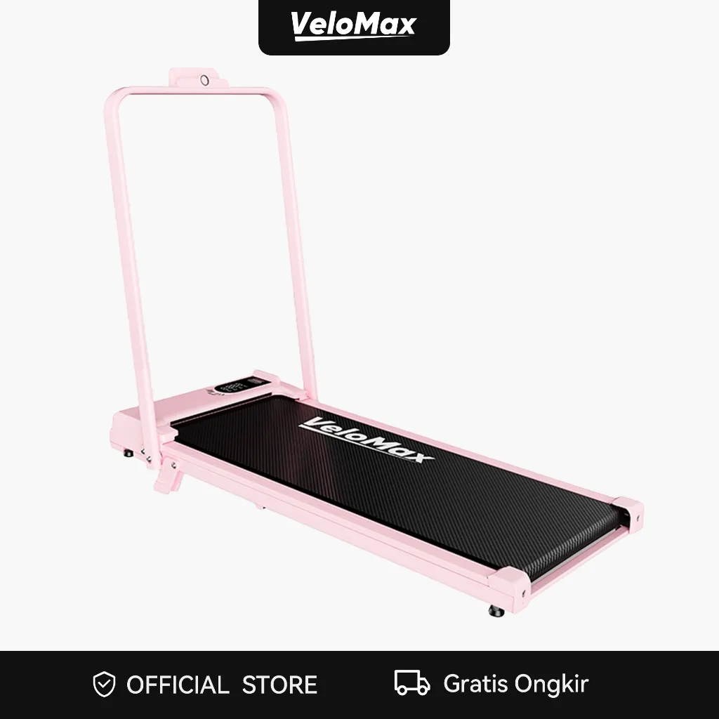 VeloMax  Treadmill Lipat Portabel Listrik Dengan Kemiringan Yang Dapat Disesuaikan