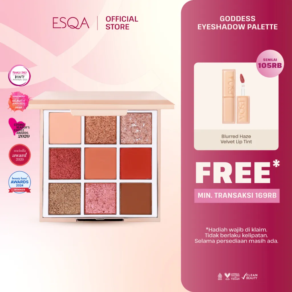 ESQA Goddess Eyeshadow Palette