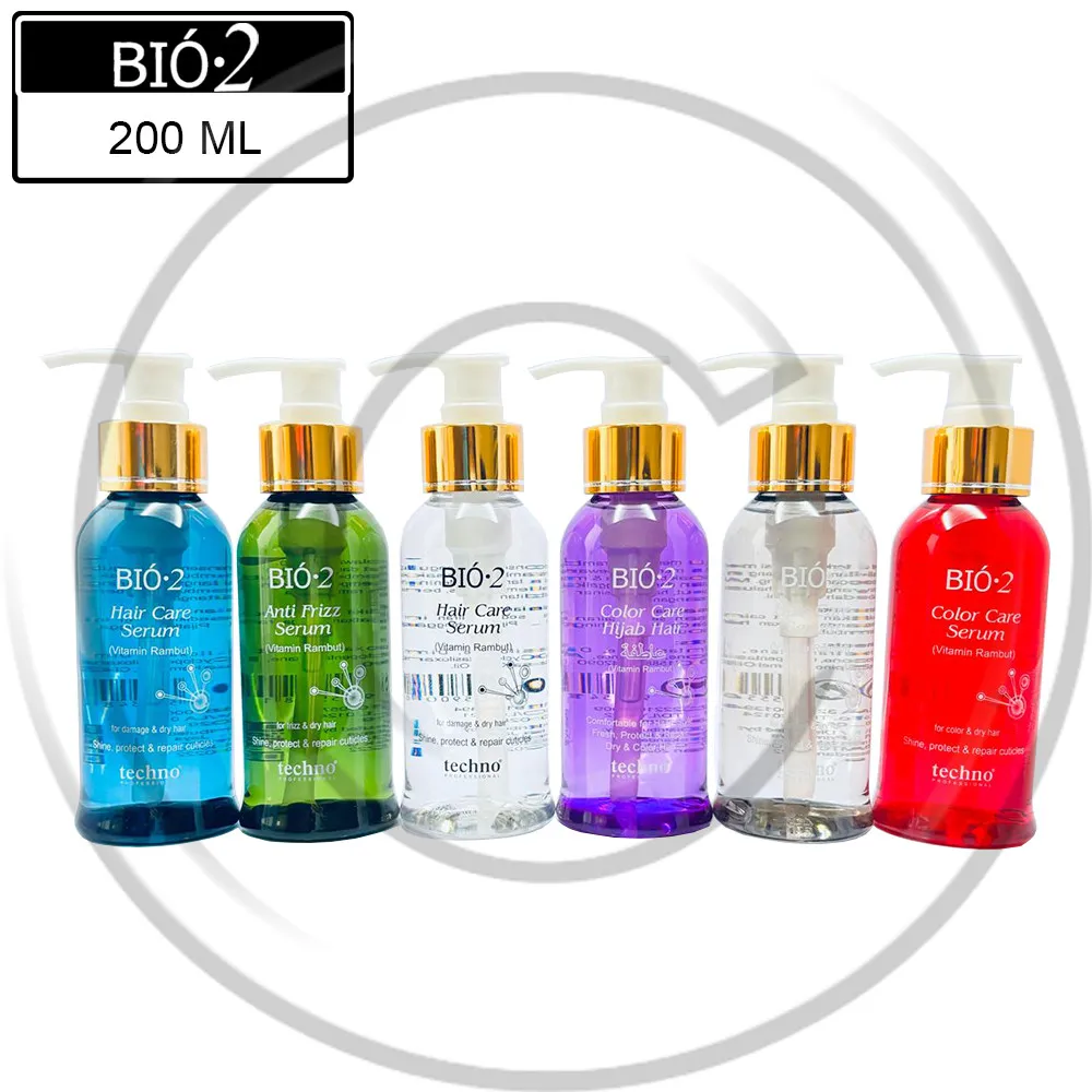 (200ml) BIO-2 Techno Professional Hair Care Serum / BIO2 Serum Rambut / Vitamin Rambut - CO
