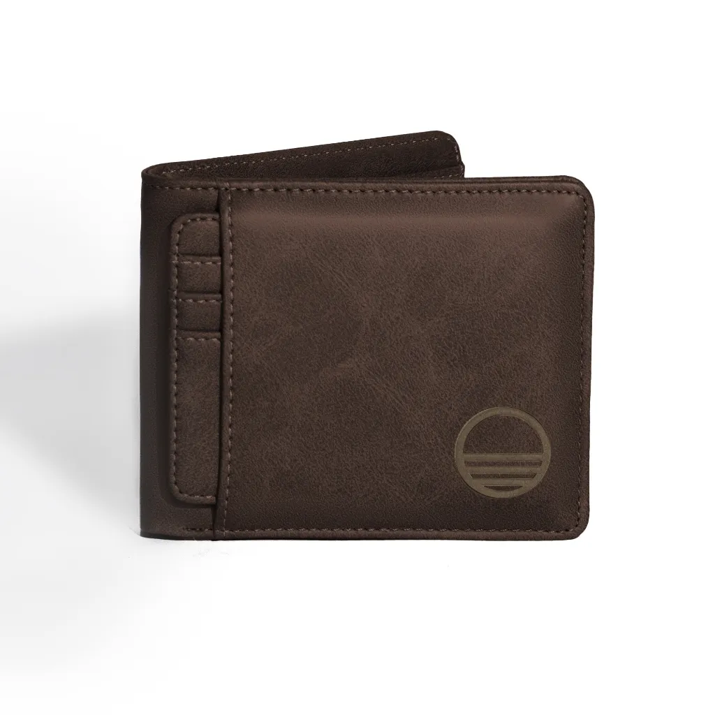 Open Ending Dompet Pria 2in1 Card Holder Faux Leather / Kulit sintetis Kantung Lipat [LW.003]