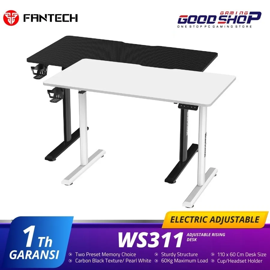 Fantech WS311 Meja Gaming Elektrik Naik Turun Gaming Desk