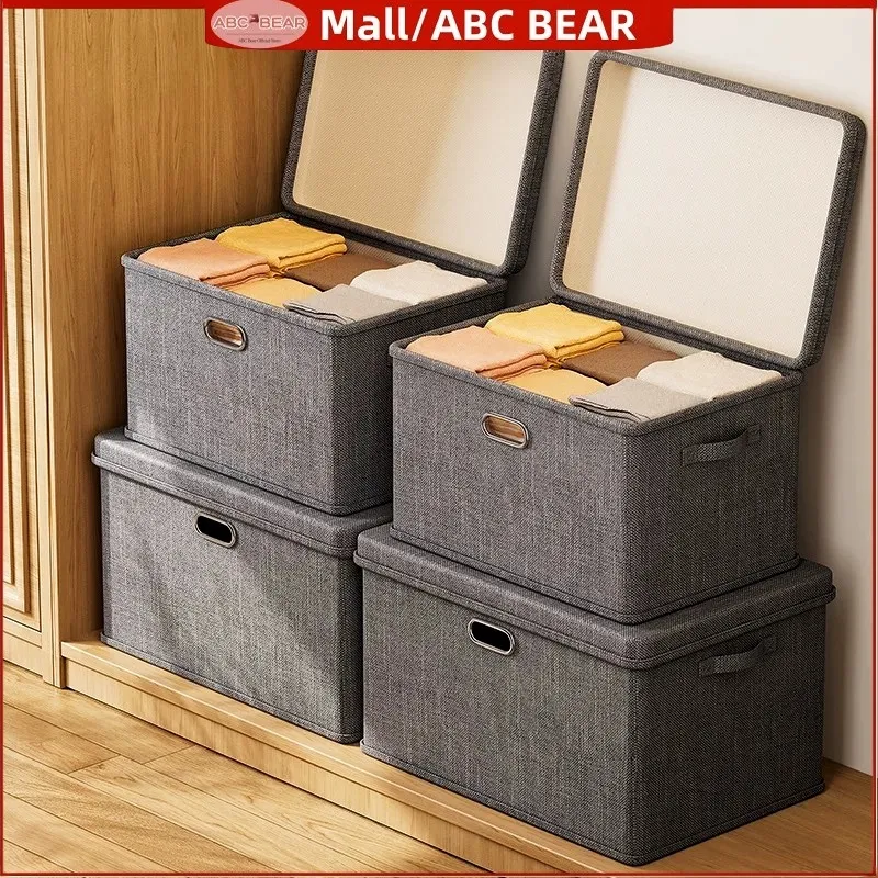ABC BEAR Storage box berkapasitas besar / Tempat Penyimpanan Baju Mainan /Container box Asrama Dapat Dilipat /Organizer box Luar Ruangan