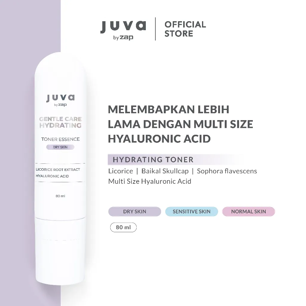 Juva by zap Gentle Care Hydrating Toner Essence 80ml