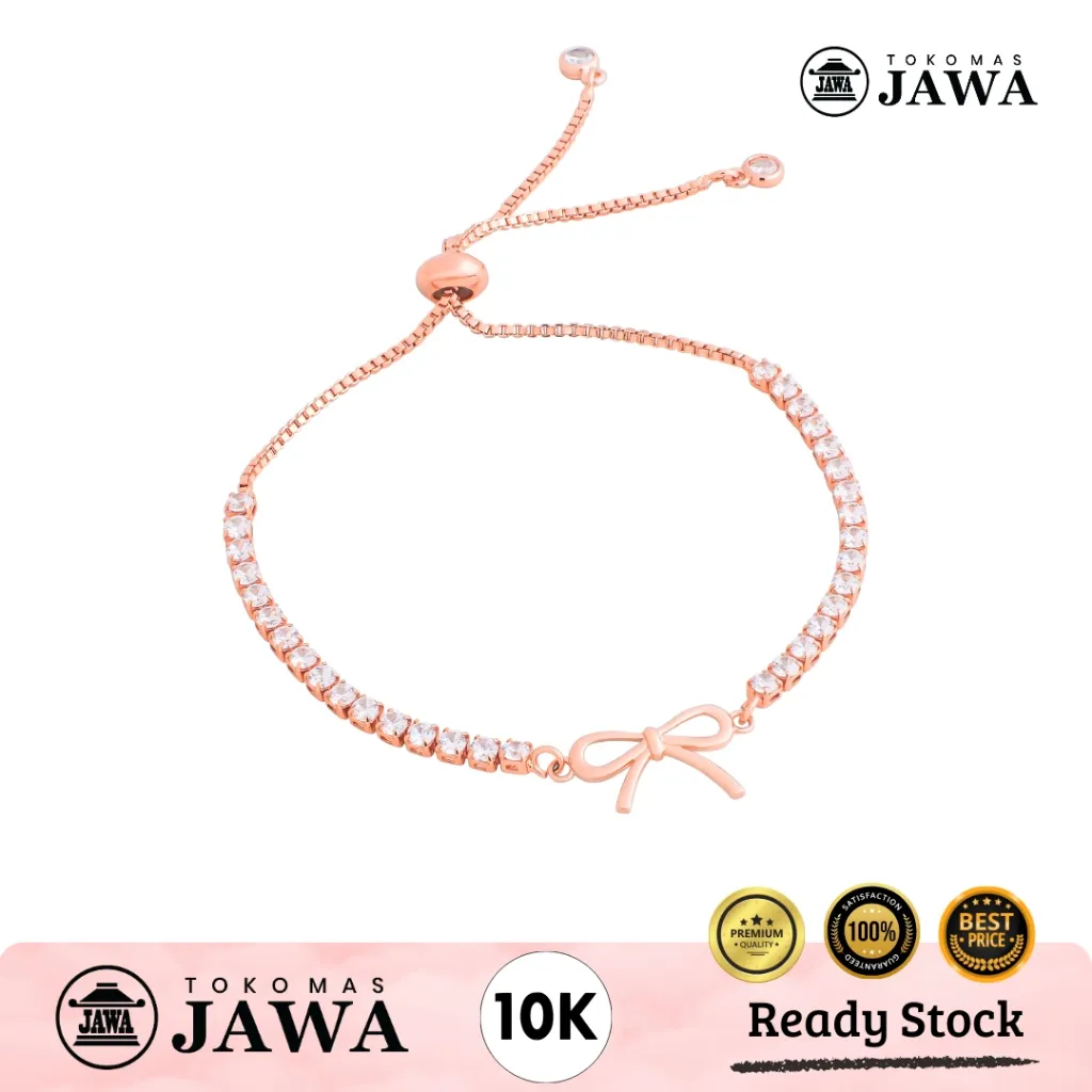 Gelang Tali Emas Serut Pietha Kadar 10K Toko Mas Jawa