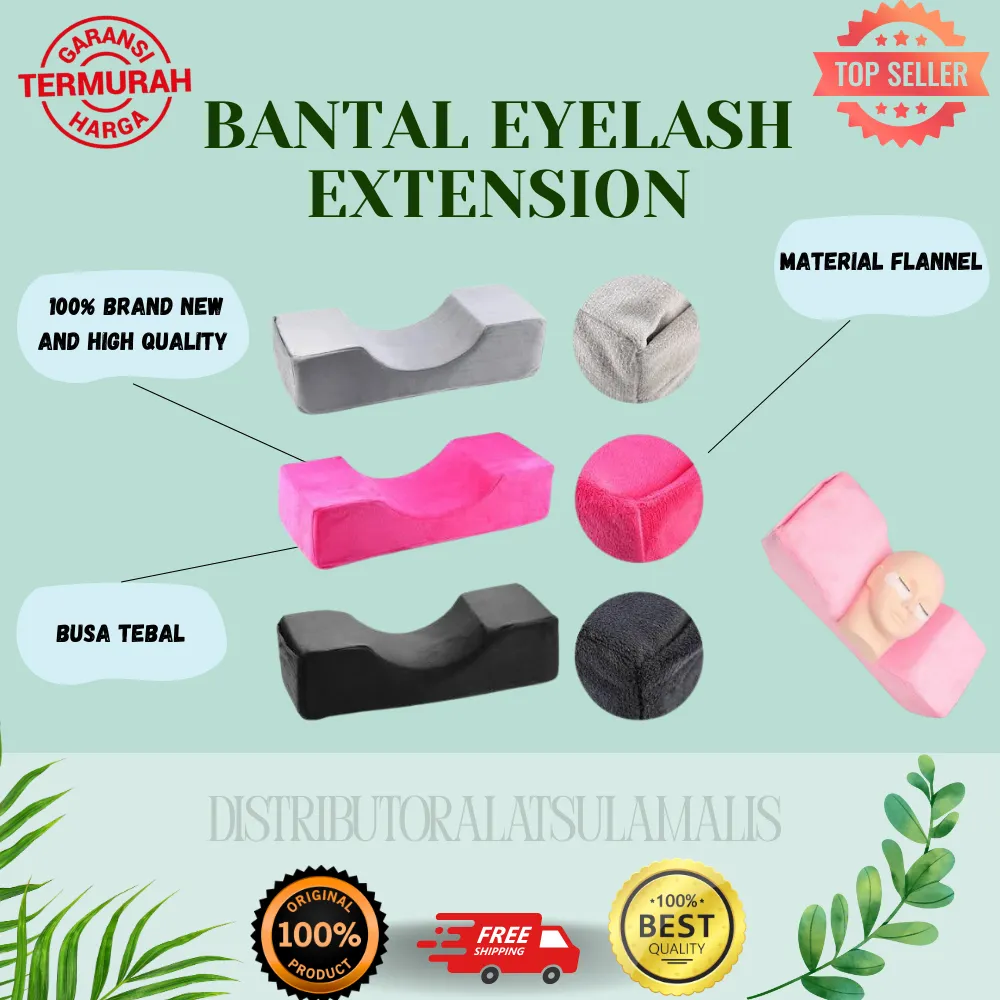 BANTAL EYELASH EXTENSION / BANTAL LEHER GOOD QUALITY  BANTAL LEMBUT DAN HALUS