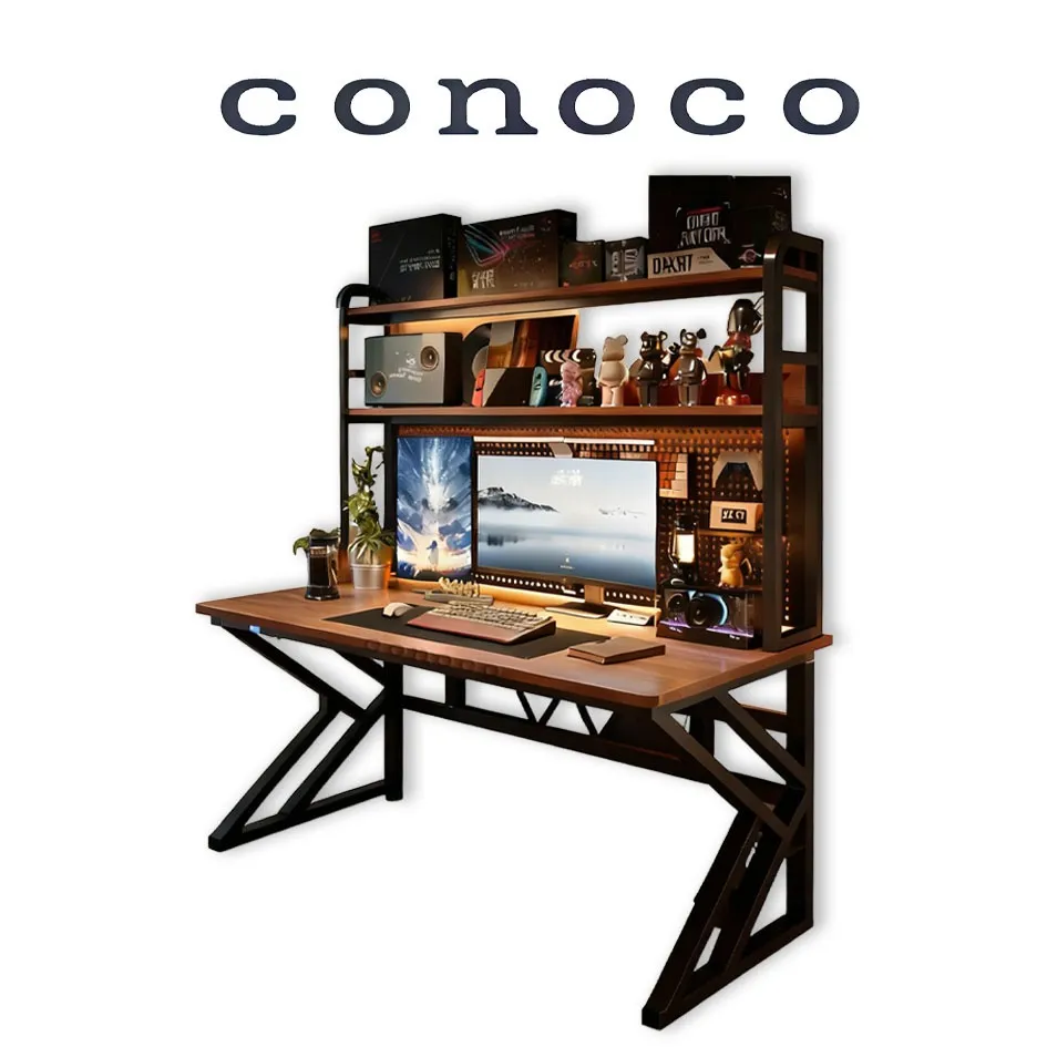 CONOCO Meja Komputer Meja Kerja Meja Belajar Meja Kantor Gaming Meja Kamar Membawa papan pasak