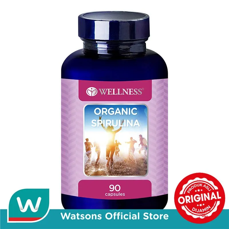 Wellness Organic Spirulina Kapsul 90'S