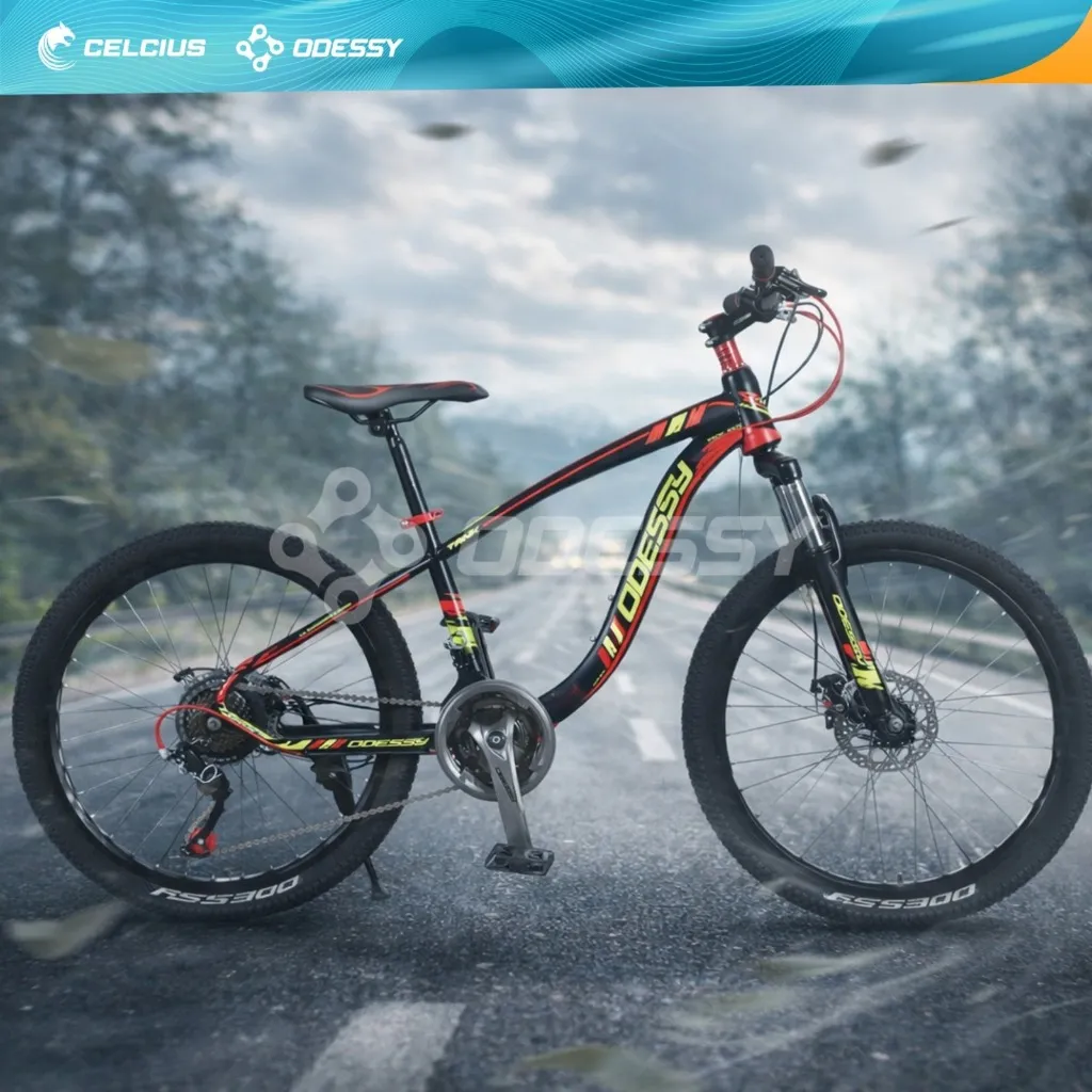 Sepeda Gunung MTB Tank Odessy Frame Steel Ukuran 26 - 21 Speed