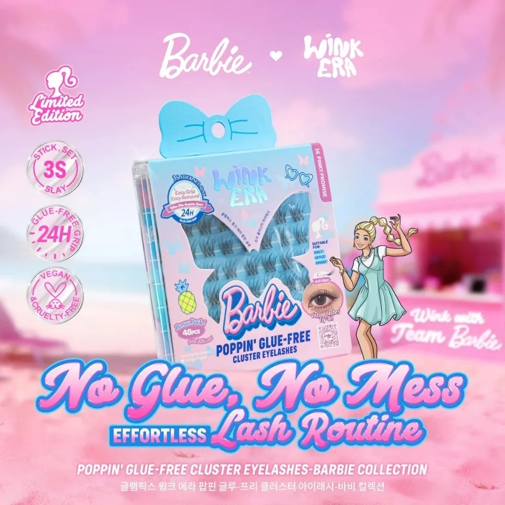 GLAMFIX WINK ERA Bulu Mata Palsu Eyelash Extension Individual Lashes Langsung Tempel 9-14mm Tanpa Lem Wink Era [NEW LAUNCH]