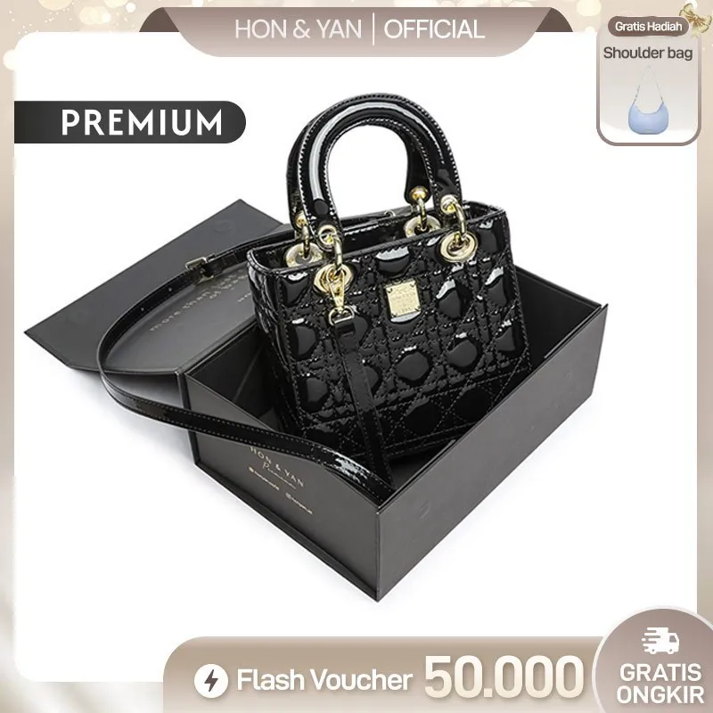 HONYAN PREMIUM Tas Selempang Wanita Import Handbag Terbaru Original Branded - Aster Sling Bag