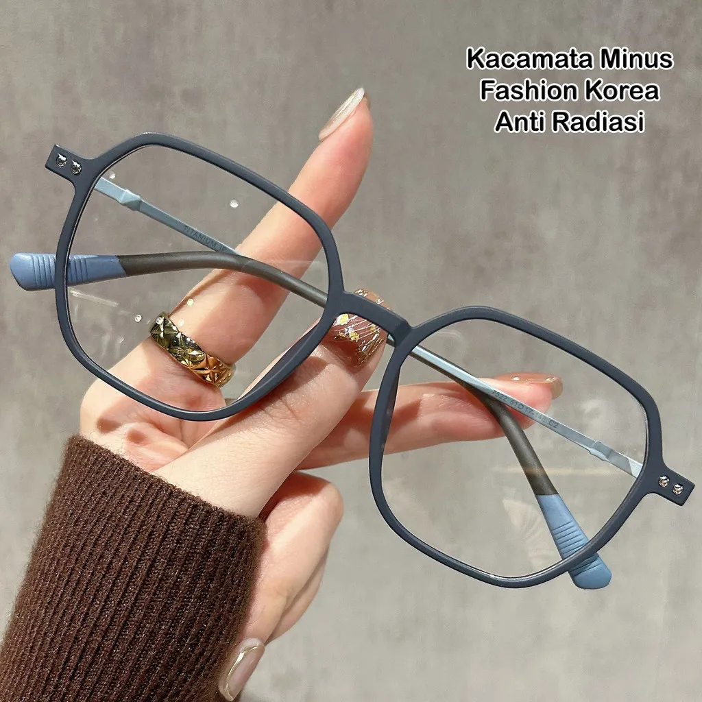 Kacamata Minus Fashion Korea Anti Blue Light anti Radiasi Smartphone dan Laptop Model Cat Eye Zhijing-1777 indoberkah88