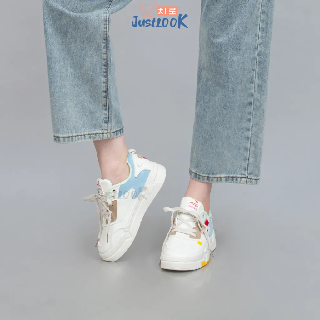 JustLook Haerin Sepatu Sneakers Wanita Sneakers Shoes Fashion Korea