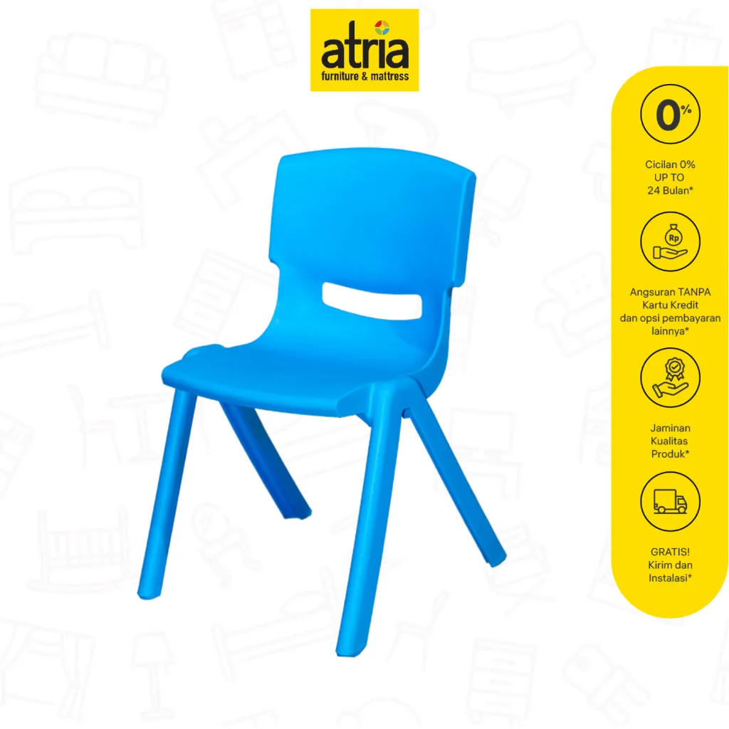 Atria Kin Kids Kursi Anak TK Paud MLD5646