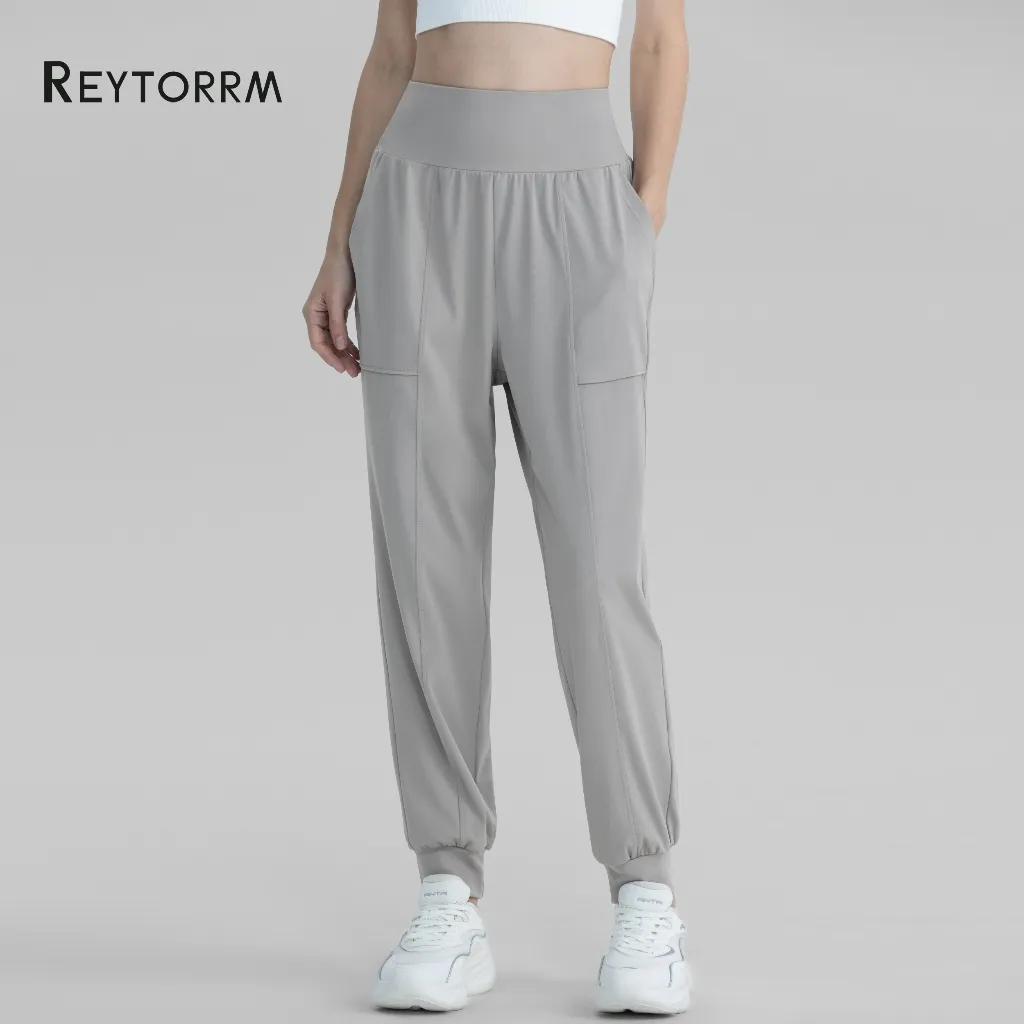 Reytorrm Celana Jogger Pants wanita Longgar  Training Sport（CK020）