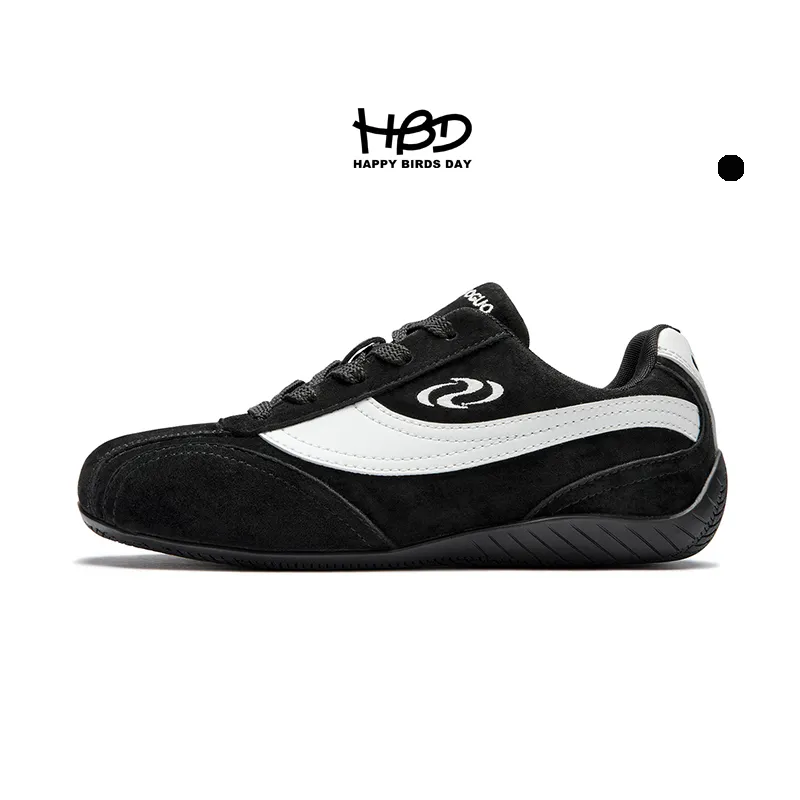 HBD - Sepatu Sneakers Wanita korean style original fashion  casual Classic Retro Racing shoes -HD003