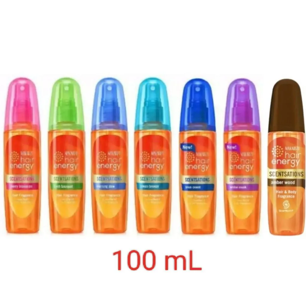 CHATME Original Makarizo Hair Energy Scentsations Hair Fragrance Spray Parfum Rambut
