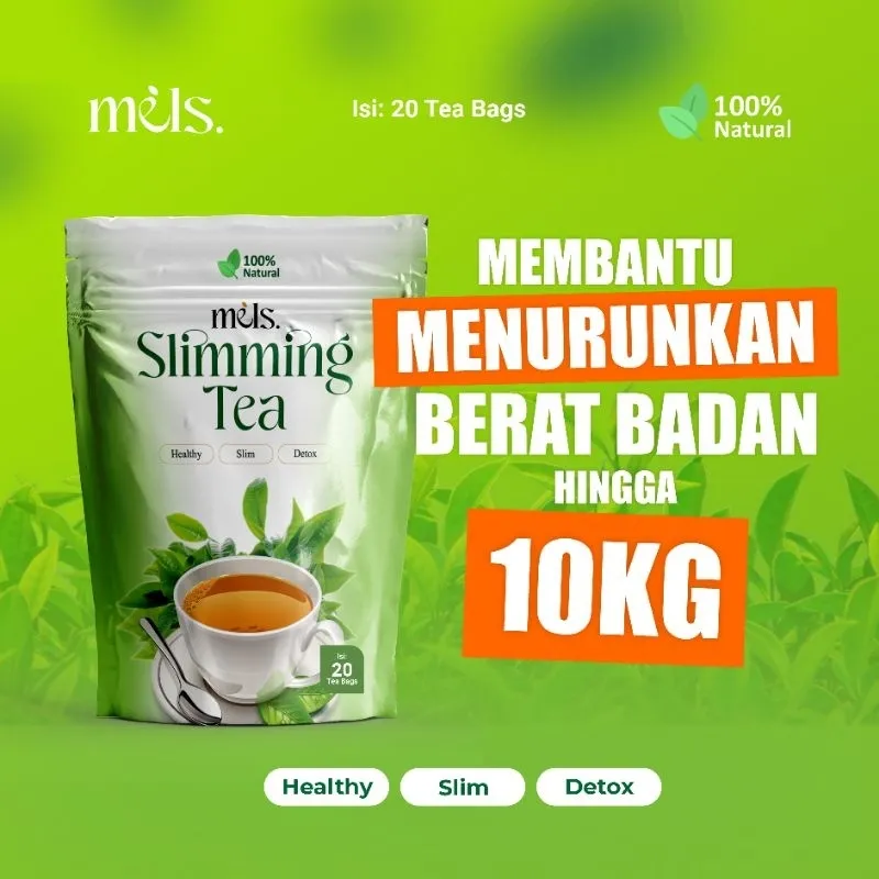 DETOX TEA & SLIMMING TEA / TEH DIET REMPAH TEH DIET PELANGSING DETOX PELUNTUR LEMAK BADAN HERBAL ALAMI