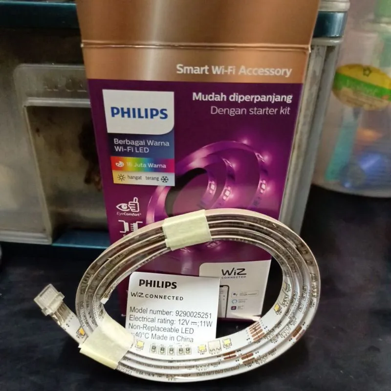 Ledstrip wiz smart wi-Fi ledstrip 1mtr extention 800Lm 11watt Philips