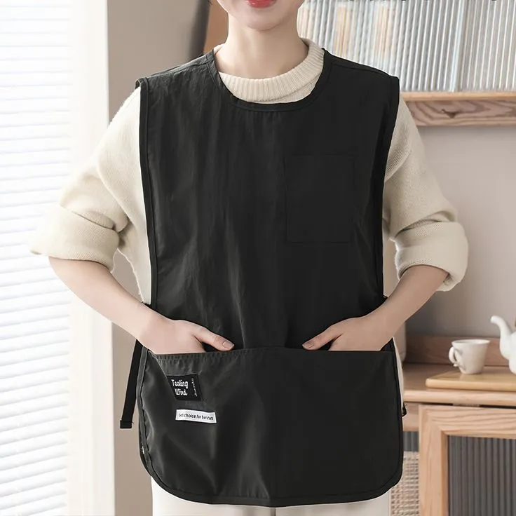 apron kichen korean style | Celemek Barista Waterproof | baju masak keren