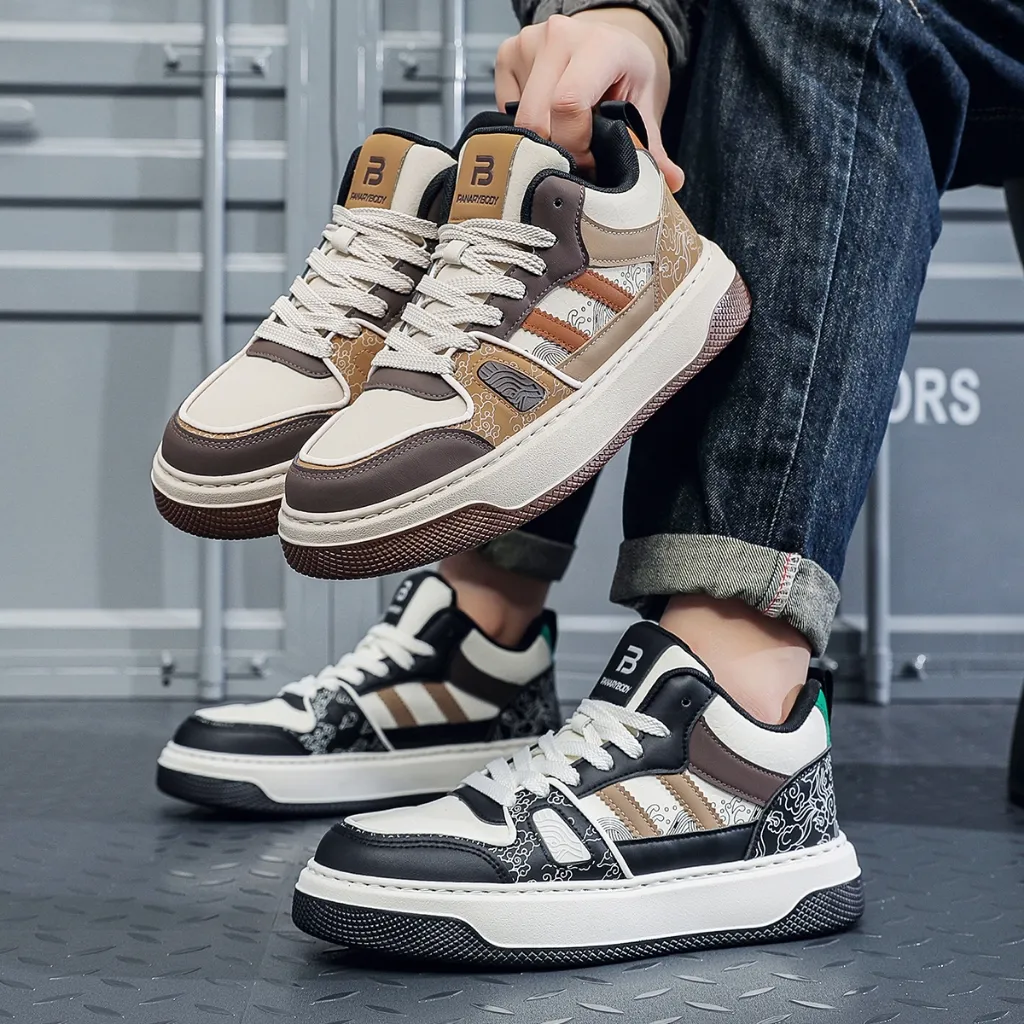 PANARYBODY New Produk Original Sepatu Pria Casual Kekinian QNK8011 Modis Sneakers Cowok Fashion Trendi