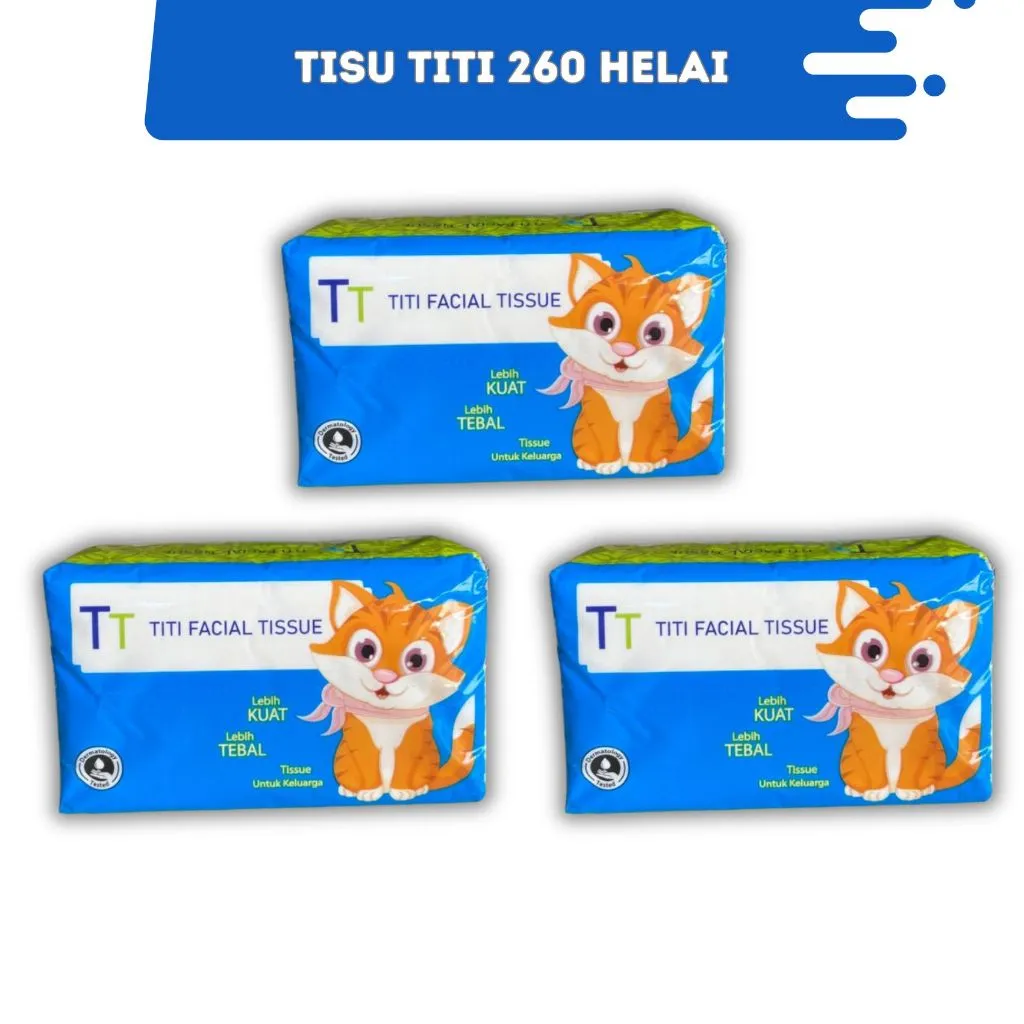 TISSUE TITI 260 HELAI PAKET 3 PCS