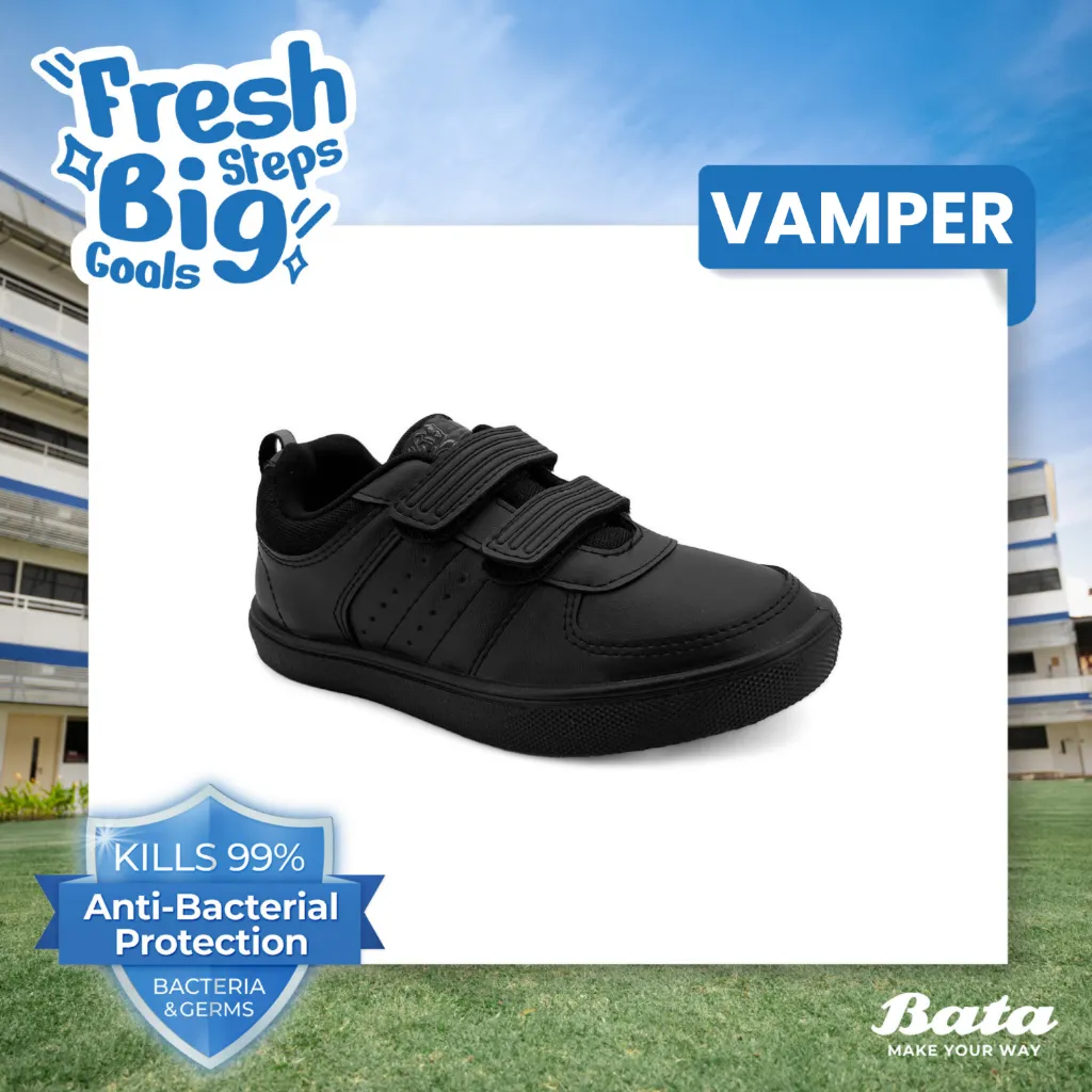 [BTS | 4-10 Tahun] BATA B-FIRST - VAMPER ROME VELCRO "Anti Bacterial" Sepatu Sneakers Sekolah Anak