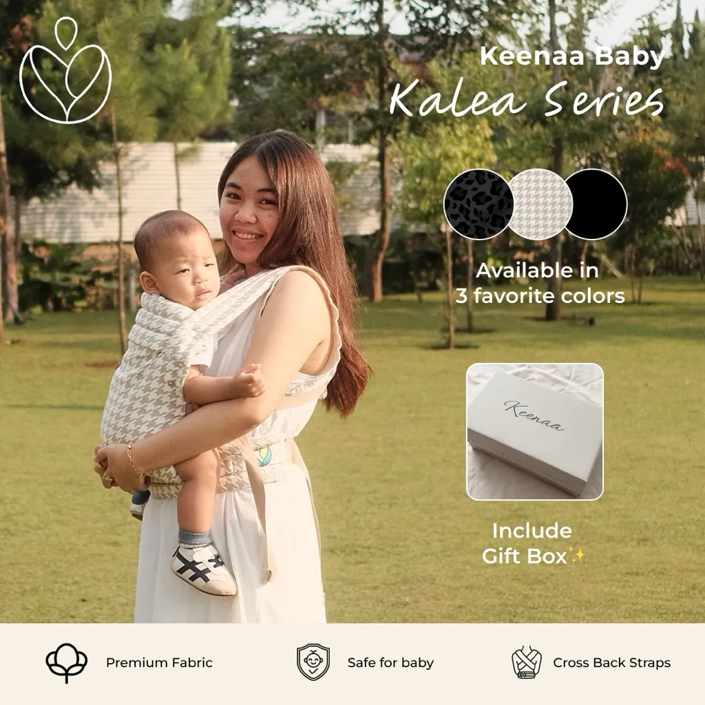 Gendongan SSC- Keenaa baby carrier - Kalea Series - gendongan bayi