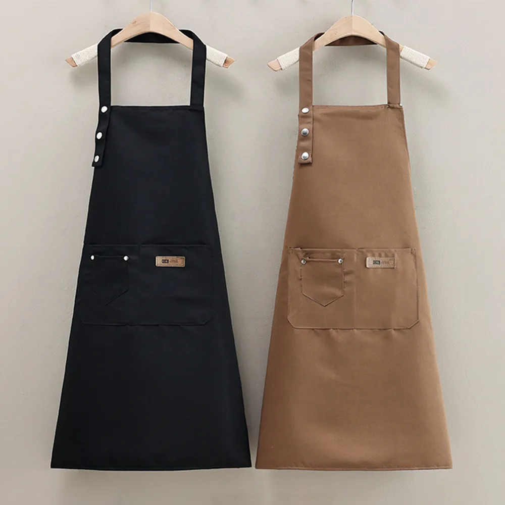 Celemek Masak Dapur Apron Pria Wanita Barista Bartender Waiters Pelayan Cafe Korean Style - CM015