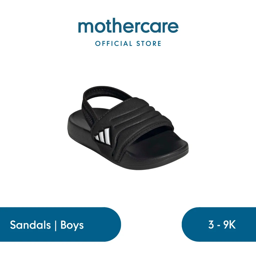 Adidas Adilette Estrap 2.0 I - Sandal Anak Laki-Laki (Hitam)