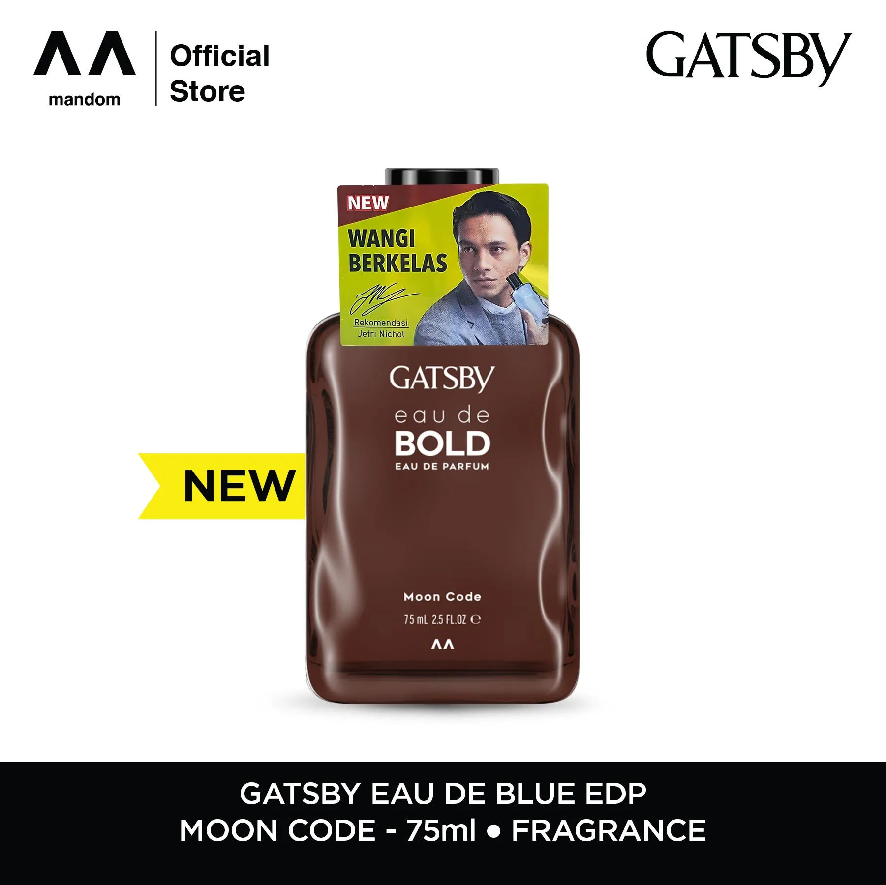 GATSBY Eau De Bold EDP Moon Code 75 ml