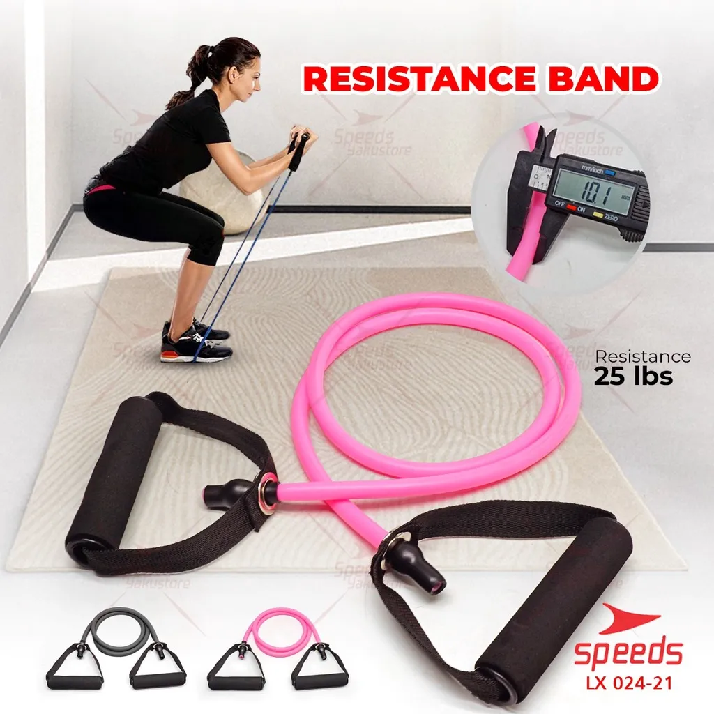SPEEDS Resistance Band Yoga Resistance 8 Tonik Tube Fitness Pull Up 024-21