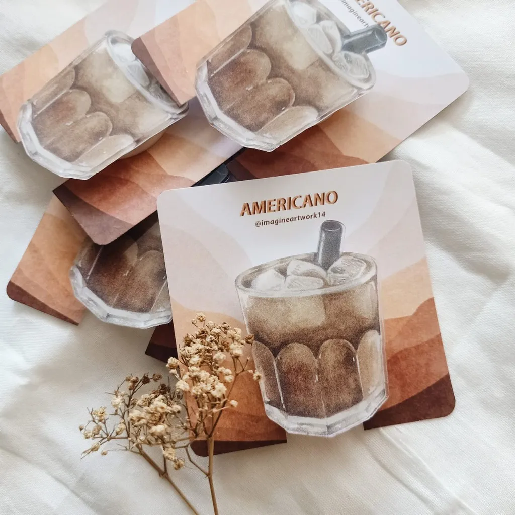 IMAGINEARTWORK14 Acrylic Popsocket / Pop Socket / Griptok / Phone Holder Akrilik