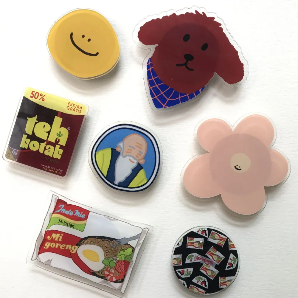 HALOKAMU Acrylic Pop Socket Phone Holder / Popsocket Akrilik