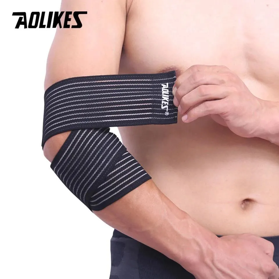 1546 Aolikes Elbow Wrap Wrap Sleeve Pad Deker Pelindung Siku Tangan